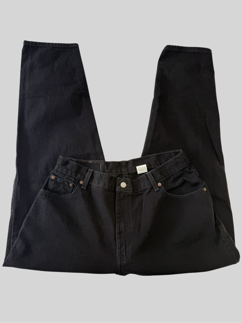 Levi's Women's Black Tapered-Leg Jeans - Classic Five-Pocket